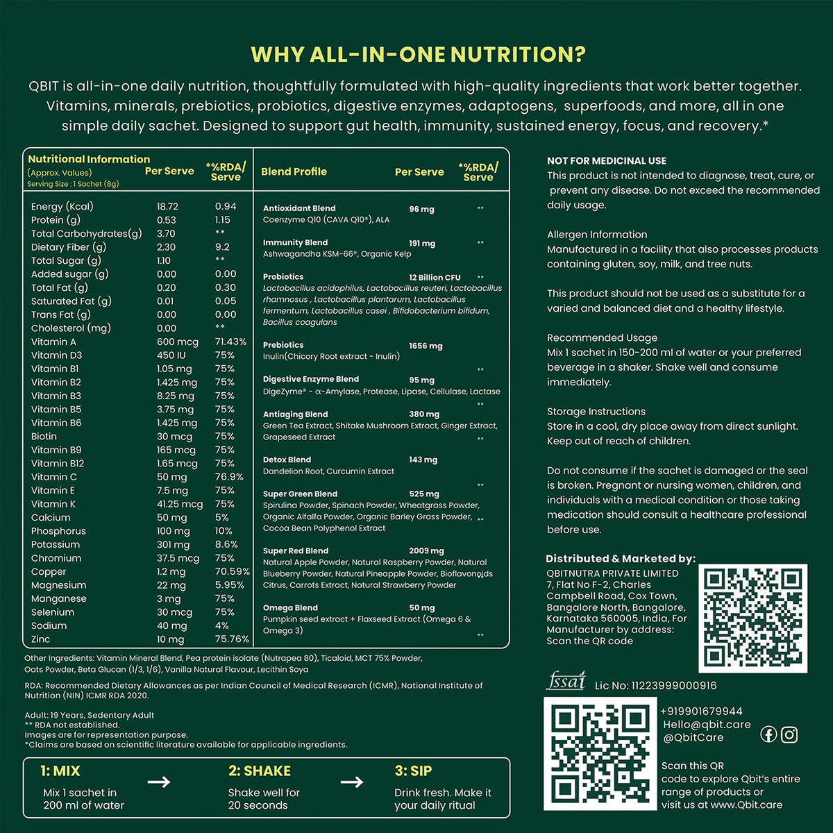 Qbit 360 Days Subscription Pack